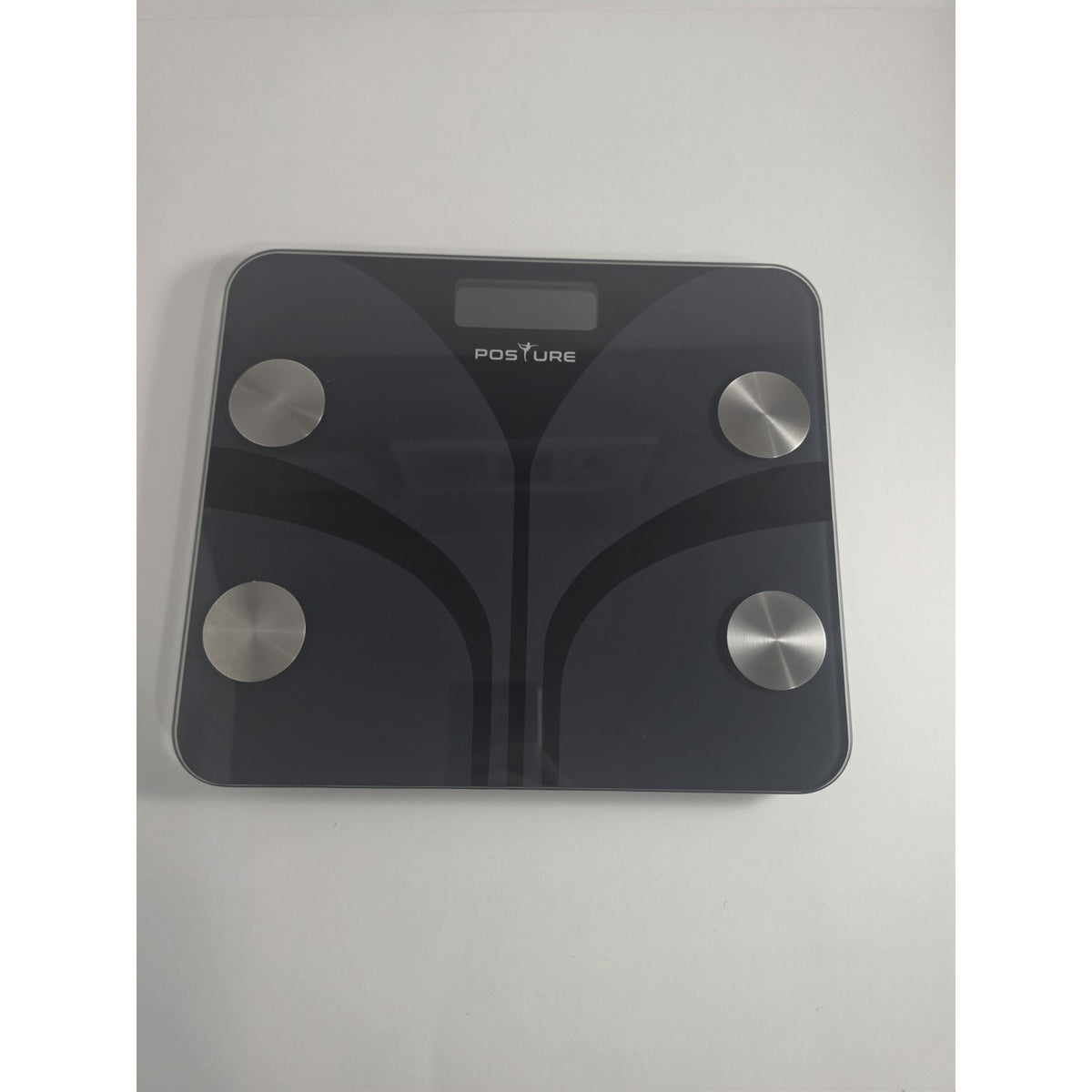 Posture Smart Body Weight Scale Digital BMI Fat Analyzer Bluetooth 400lb Black - Used