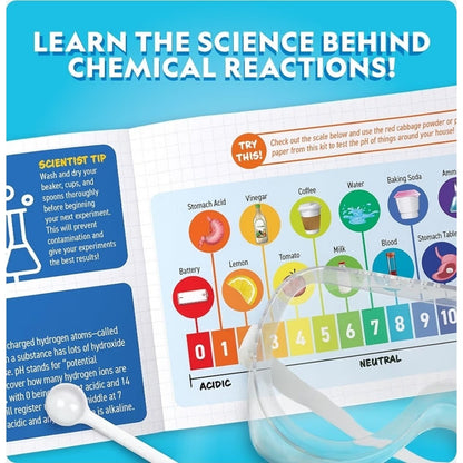 NATIONAL GEOGRAPHIC Mega Science Series: Amazing Reactions Chemistry Set