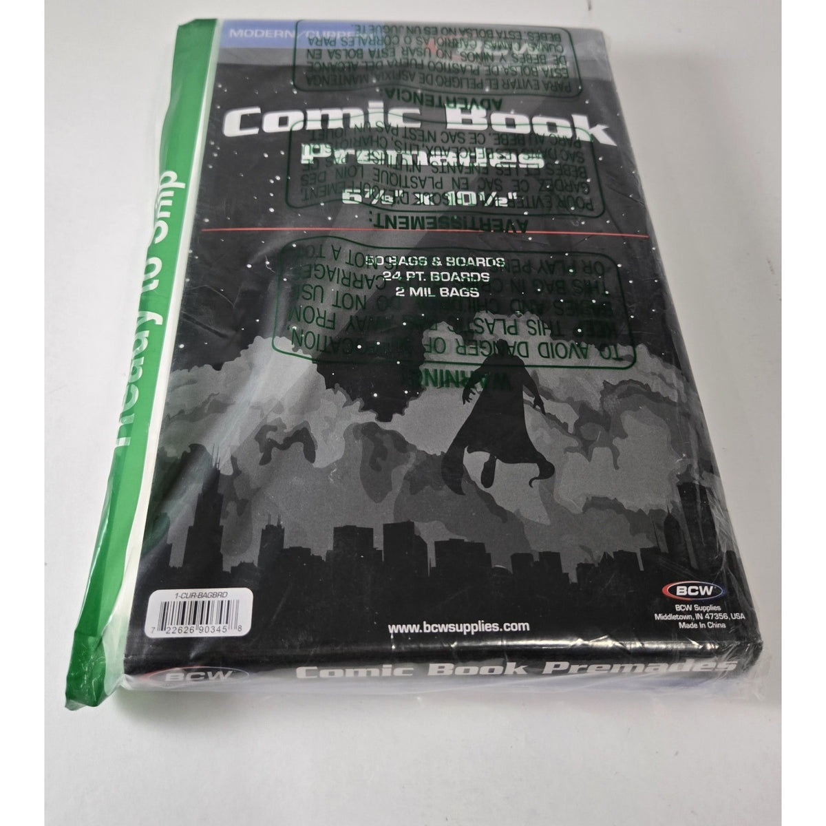 BCW Regular/Silver Comic Book Premades 7 " X 10½" 50 Ct.