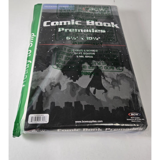 BCW Regular/Silver Comic Book Premades 7 " X 10½" 50 Ct.