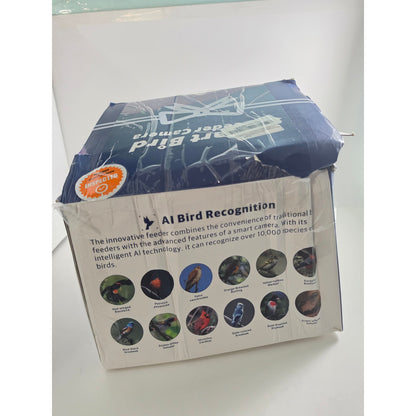 LIWAN Solar Bird Feeder Camera w/ 2K Live Video & AI