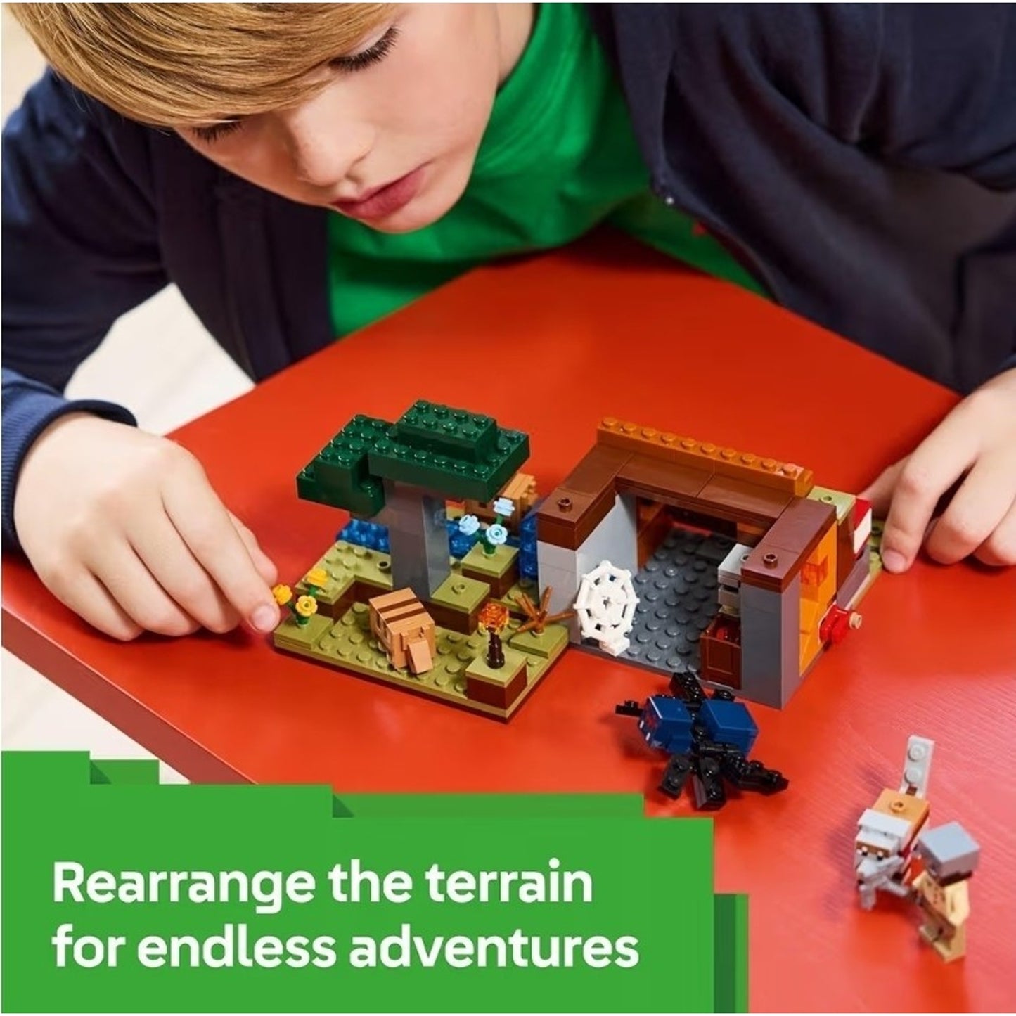 NEW LEGO Minecraft The Armadillo Mine Expedition 21269 Building Toy Set 247 Pieces