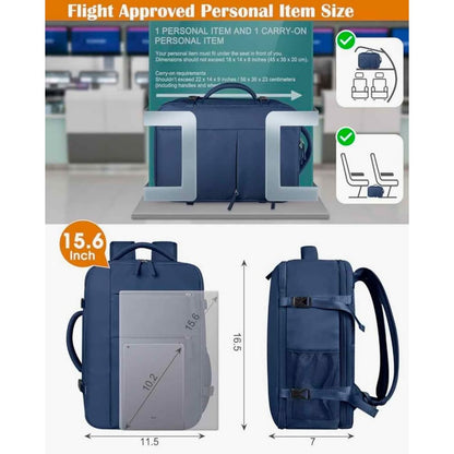 Travel Backpack for Women Men Waterproof Laptop Backpack