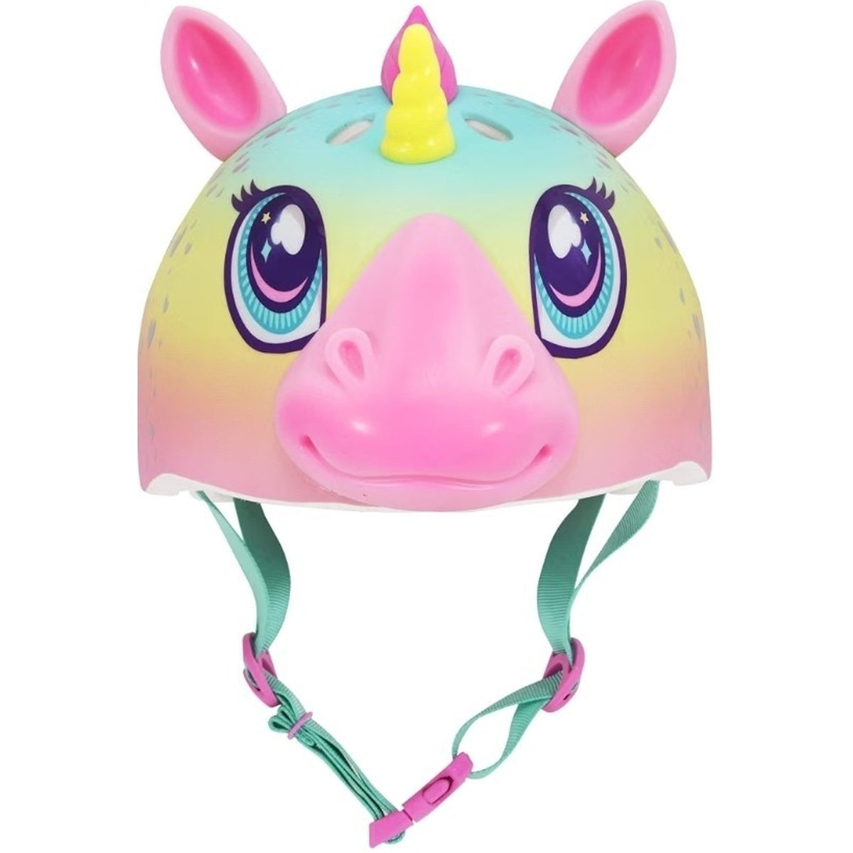 New Raskullz Super Rainbowcorn Kids Bike Helmet Unicorn Design Ages 5-8