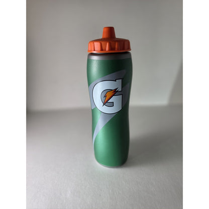 Gatorade 32oz Gatorskin Water Bottle with Orange Cap