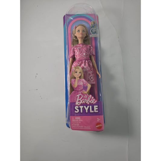 BARBIE DOLL FASHIONISTAS STYLE SERIES #249 PRETTY PINK IN PAISLEY ODILE DOLL