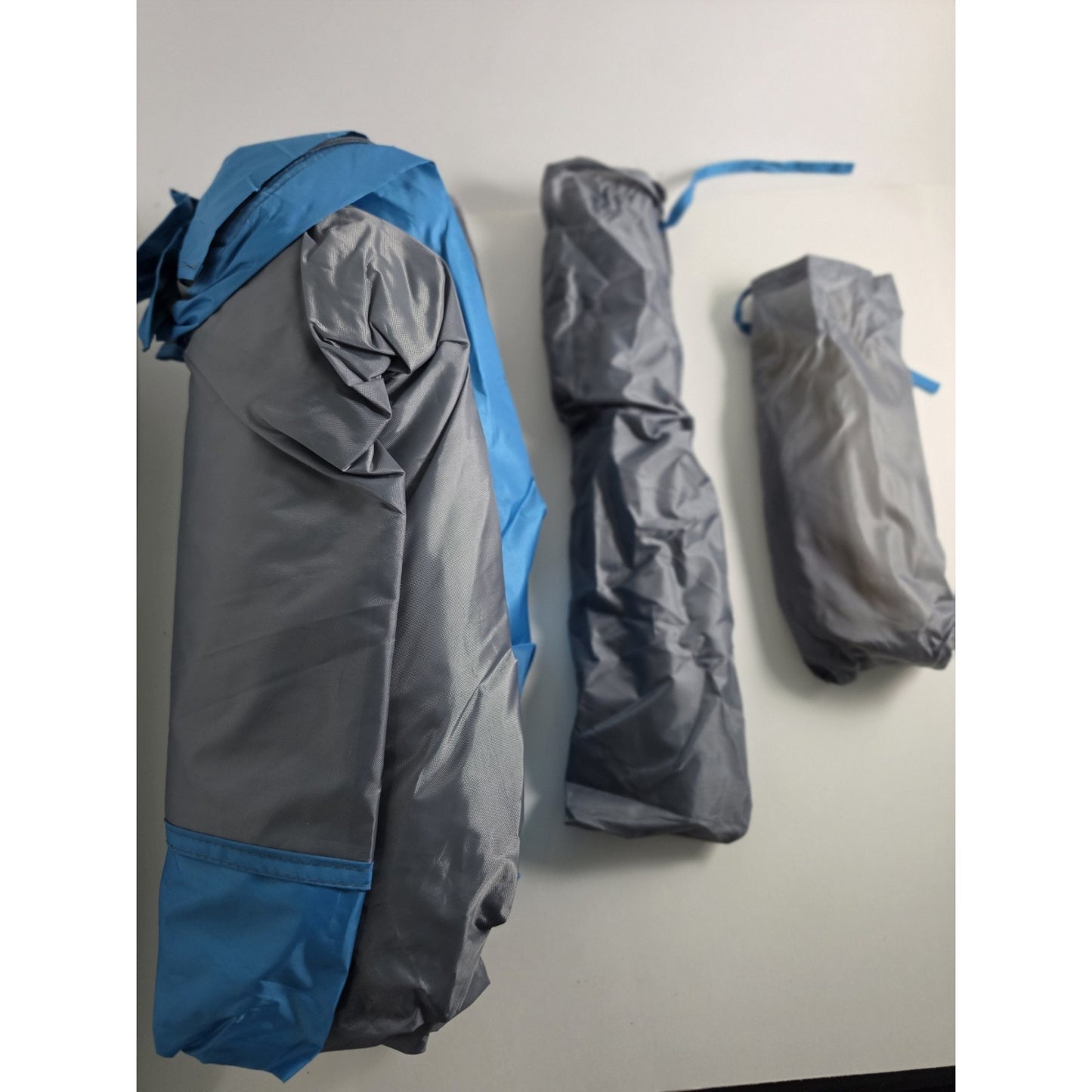 Beach Tent Sun Shelter with 2 Ventilated Doors, UPF50+ Easy Setup Beach Blue