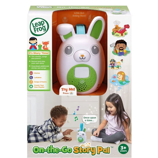 Leap Frog On-the-Go Story Pal Portable Storyteller Lullabies Songs Poems Works