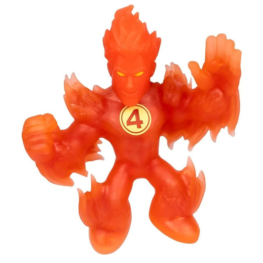 Fantastic 4 First Steps - Heroes of Goo Jit Zu (2024) HUMAN TORCH 4" Hero Pack!