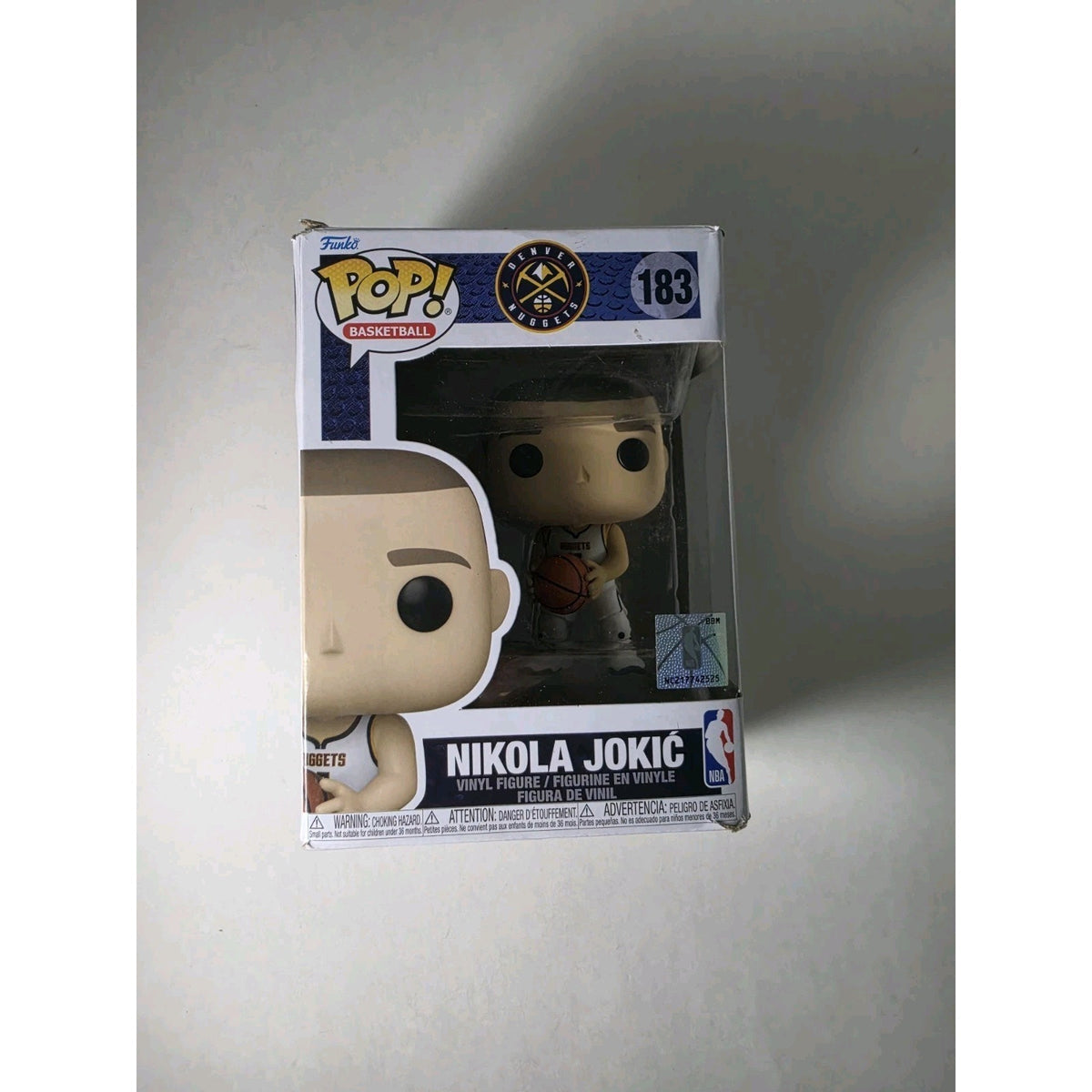 Nikola Jokic Funko Pop! Vinyl: #183 Denver Nuggets NBA-NIB