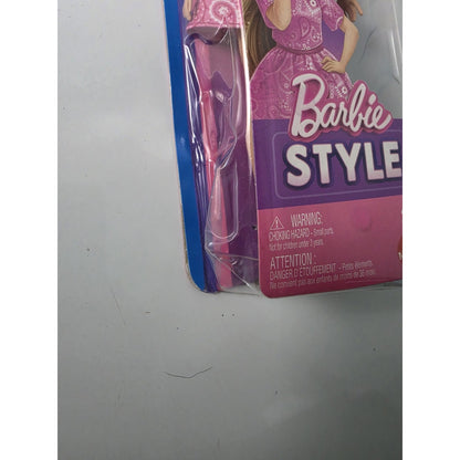 BARBIE DOLL FASHIONISTAS STYLE SERIES #249 PRETTY PINK IN PAISLEY ODILE DOLL
