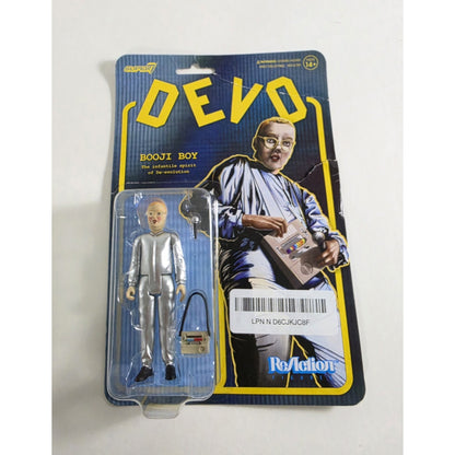 Super7 Reaction Figure Devo Booji Boy - 3.75" Devo Action Figure with Accesso...