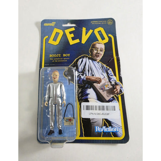 Super7 Reaction Figure Devo Booji Boy - 3.75" Devo Action Figure with Accesso...