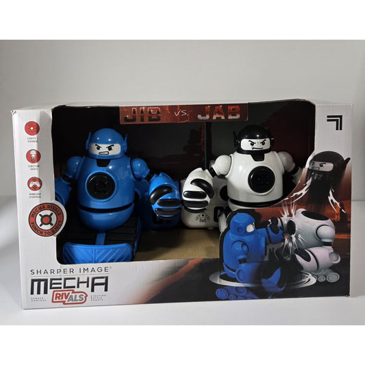 Sharper Image 1015518 Multicolor Mecha Rivals Remote Control Robot Toy Lot Of 2