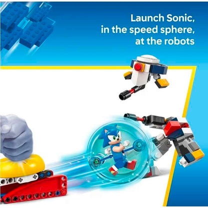 Lego Sonic The Hedgehog Sonics Campfire Clash Construction Toy Set 77001
