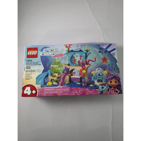 LEGO Gabby's Dollhouse The Movie 11204 Mermaid Gabby's Aquarium Adventure New