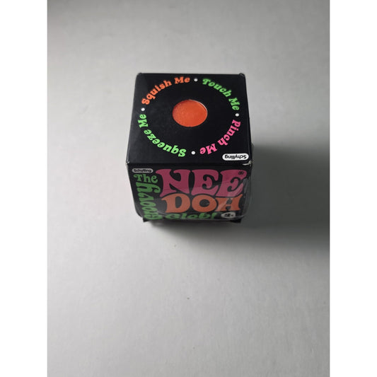 Orange Needoh The Groovy Glob Nee Doh Squishy NEE-DOH 100% AUTHENTIC