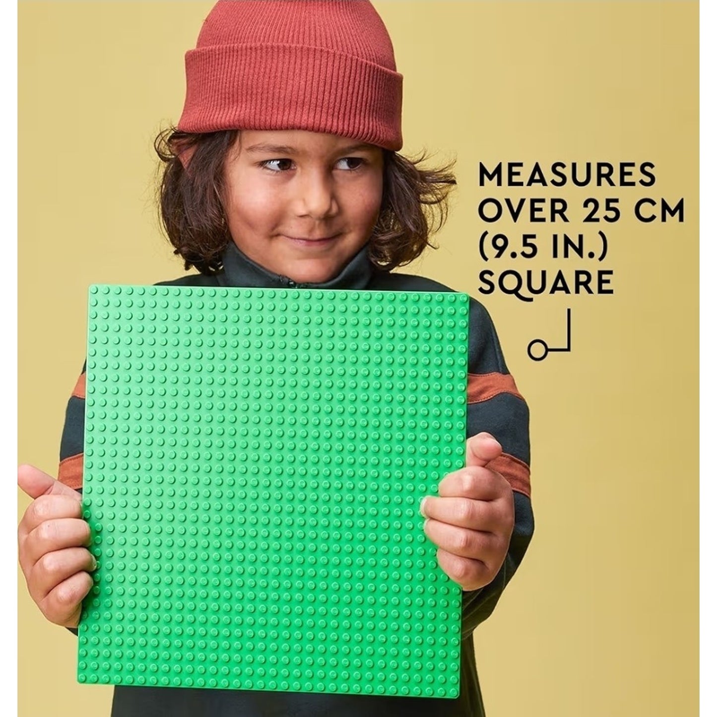 2 LEGO Classic Green Baseplate, Square 32x32 Stud Foundation to Build, Play