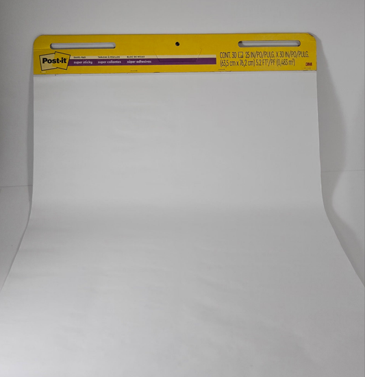 Post-it Easel Pad 25x30 - 6 Pack | Sticky Flip Chart Paper