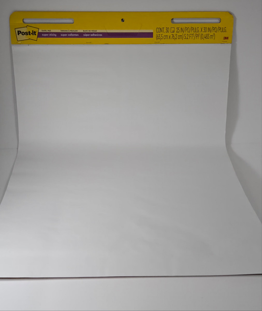 Post-it Easel Pad 25x30 - 6 Pack | Sticky Flip Chart Paper