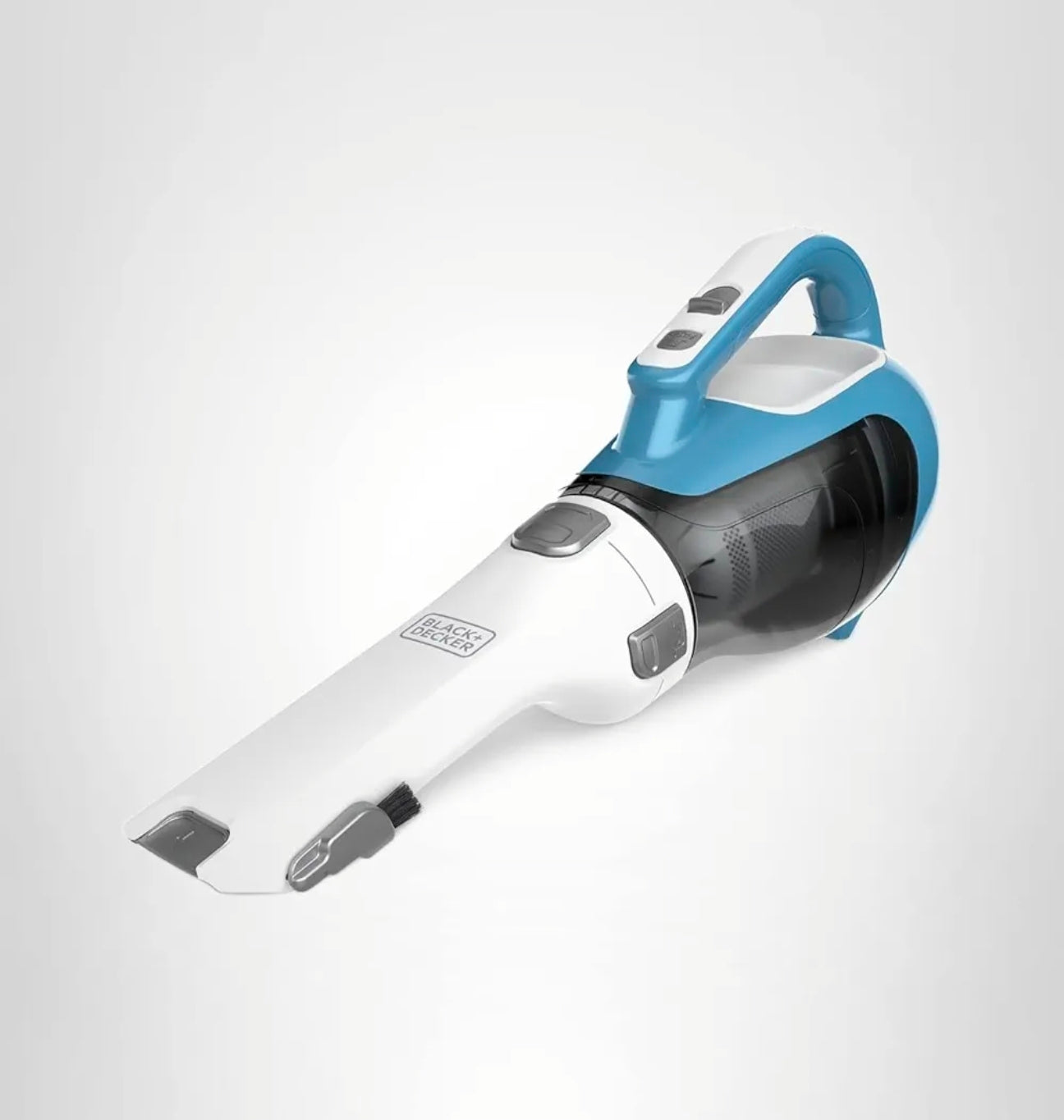 BLACK+DECKER Dustbuster cordless hand vacuum with slim nozzle and crevice tool