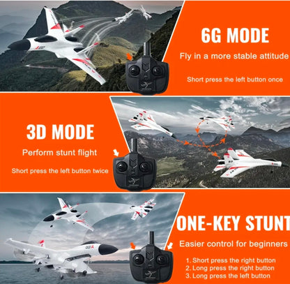 VeVOR SU-27 4CH RC Airplane – Open Box