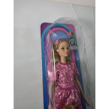 BARBIE DOLL FASHIONISTAS STYLE SERIES #249 PRETTY PINK IN PAISLEY ODILE DOLL