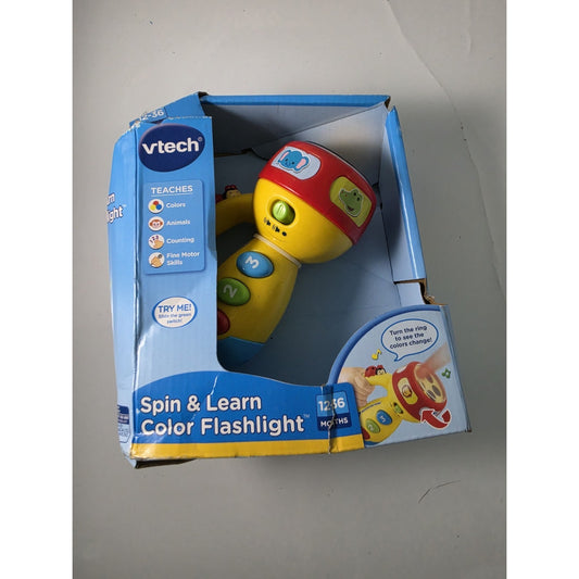 VTech Spin & Learn Color Flashlight - Yellow