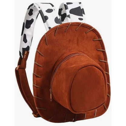 Women Cartoon Hat Shape Backpack Soft Small Student Schoolbag Girl Birthday Gift