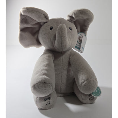 Baby Gund 12" Animated Flappy The Elephant Plush, Singing Stuffed Animal