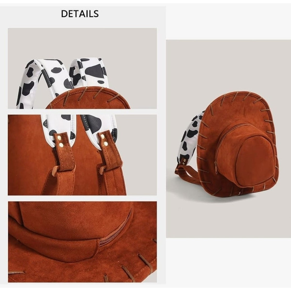 Women Cartoon Hat Shape Backpack Soft Small Student Schoolbag Girl Birthday Gift