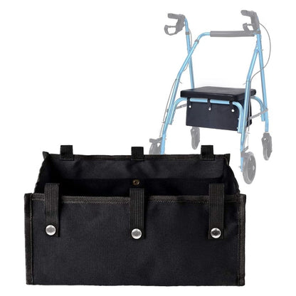 Large Rollator Walker Basket, under Seat Rollator Bag, Walker Basket for Four Wh