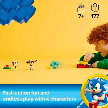 Lego Sonic The Hedgehog Sonics Campfire Clash Construction Toy Set 77001
