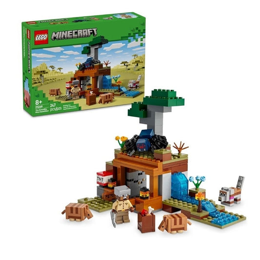 NEW LEGO Minecraft The Armadillo Mine Expedition 21269 Building Toy Set 247 Pieces