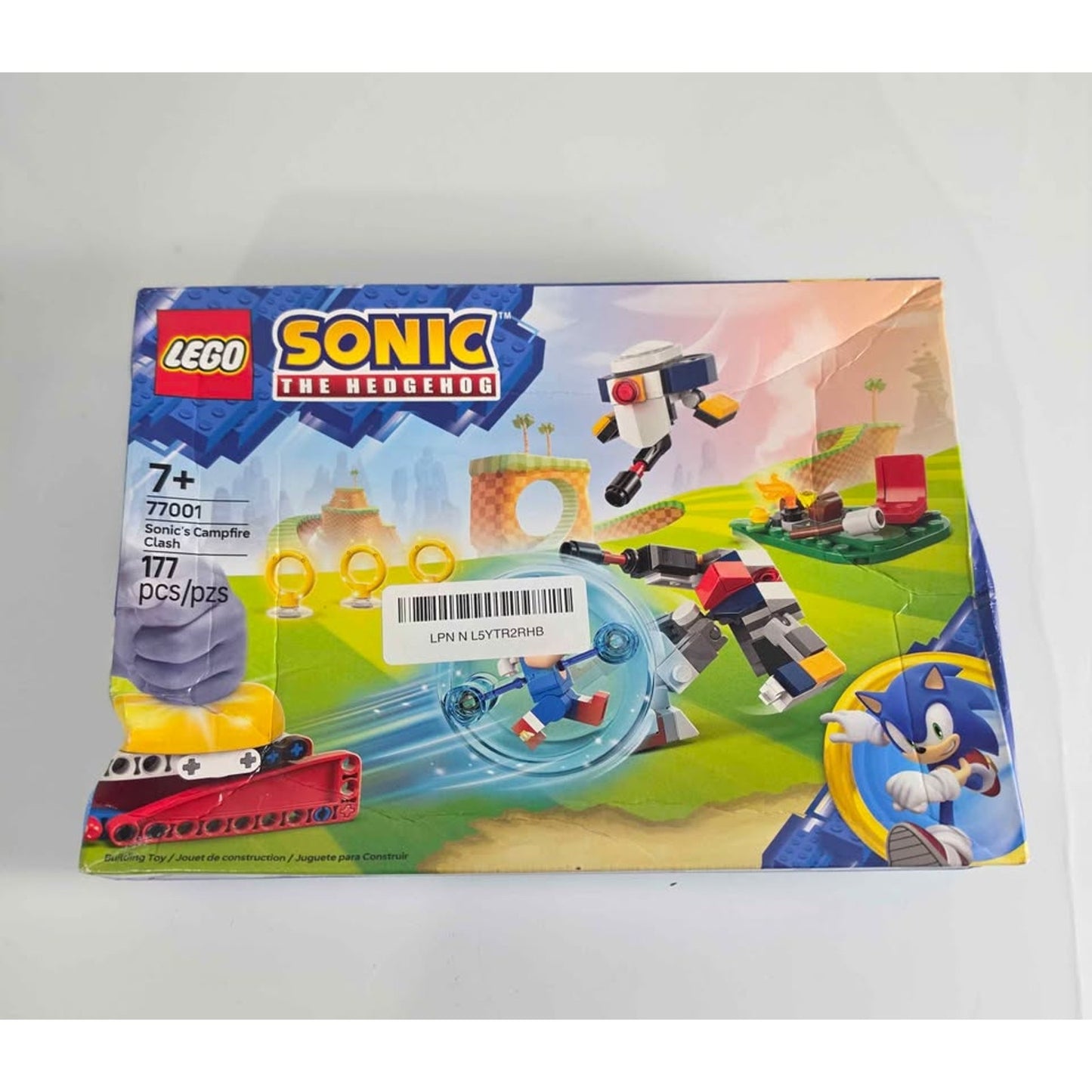 Lego Sonic The Hedgehog Sonics Campfire Clash Construction Toy Set 77001