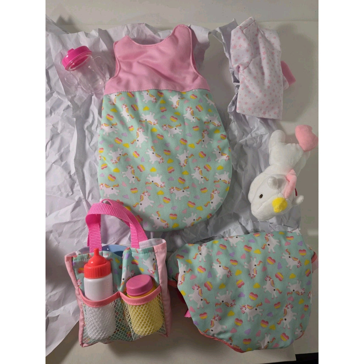 16" Baby Doll Travelling Set in Pink - Dream Collection