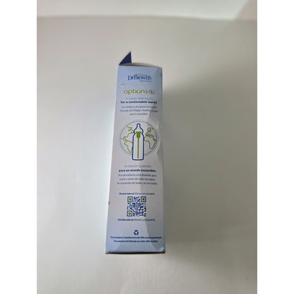 Dr. Brown's Anti-Colic Options+ Narrow-Neck Baby Bottle - Pig & Frog 2 Pack Of 2