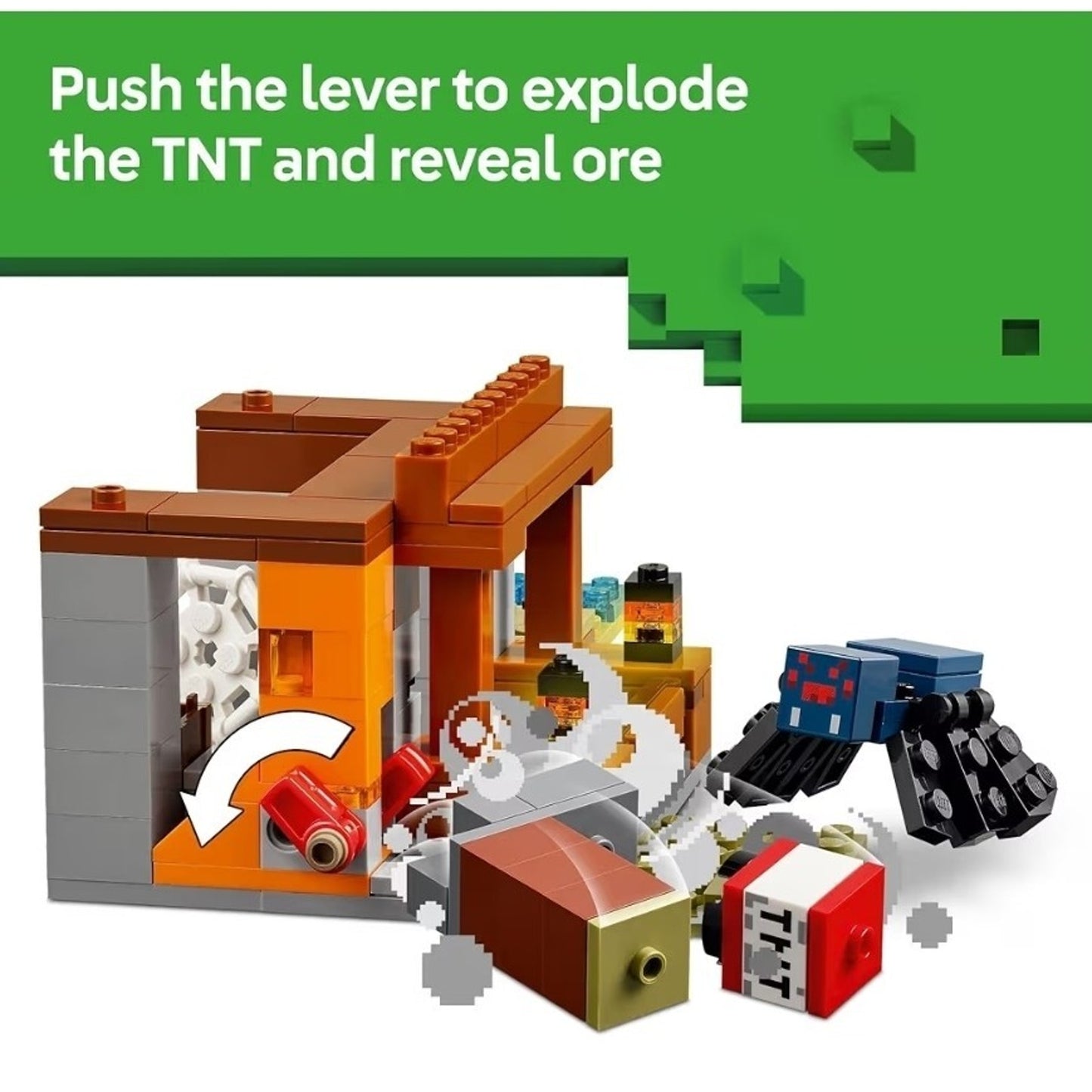 NEW LEGO Minecraft The Armadillo Mine Expedition 21269 Building Toy Set 247 Pieces