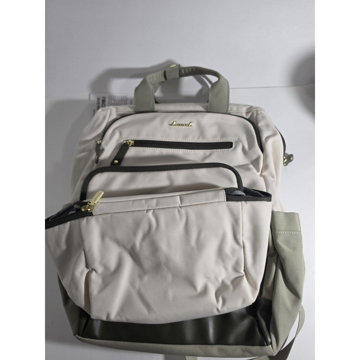 Lunch Backpack for Women, 15.6 Inch Laptop Bag with Insulated Cooler Lunch Box,