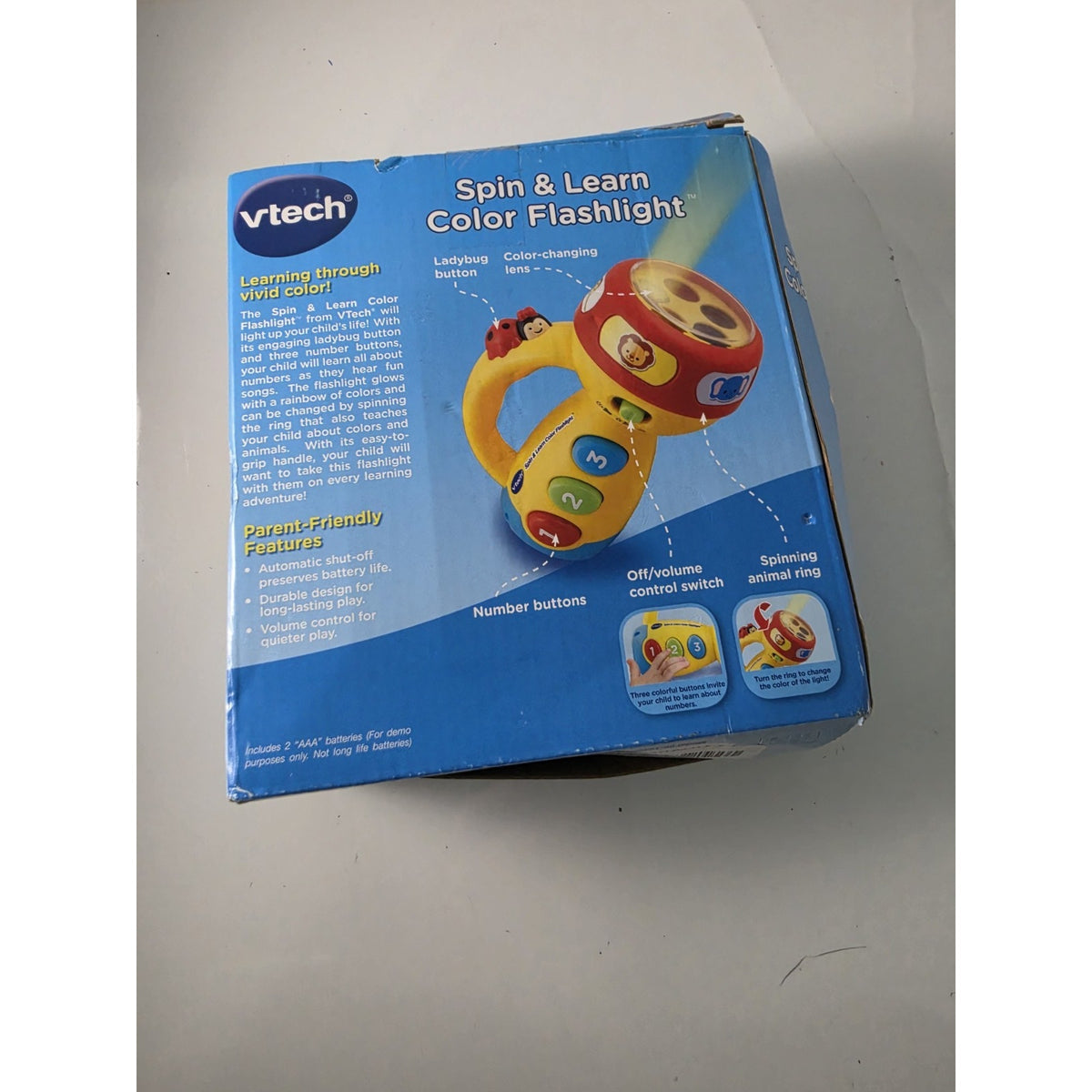 VTech Spin & Learn Color Flashlight - Yellow