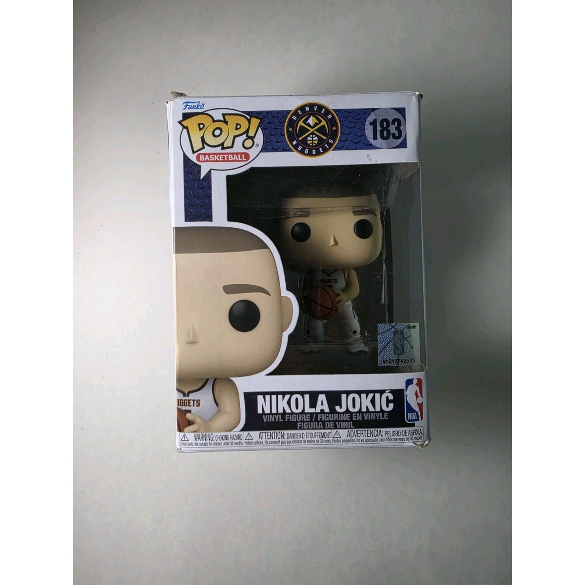 Nikola Jokic Funko Pop! Vinyl: #183 Denver Nuggets NBA-NIB