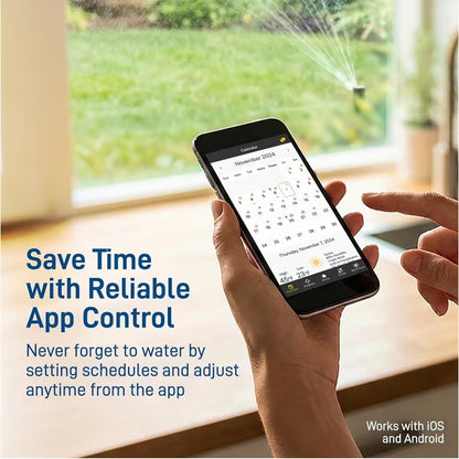 Orbit B-hyve XD 24634 Bluetooth 4-Port Smart Hose Faucet Watering Timer
