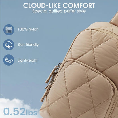 Sling Bag for Women Lightweight Quilted Crossbody Bag NEW G4Free