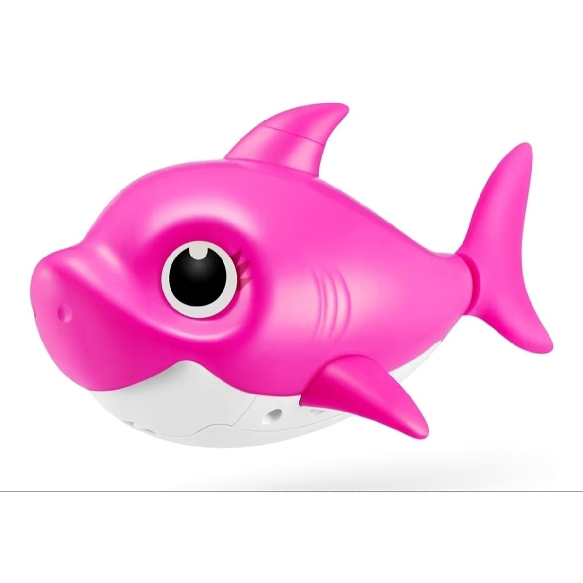Junior Baby Shark New Silicon Fins Version Singing and Swimming Baby Shark PINK