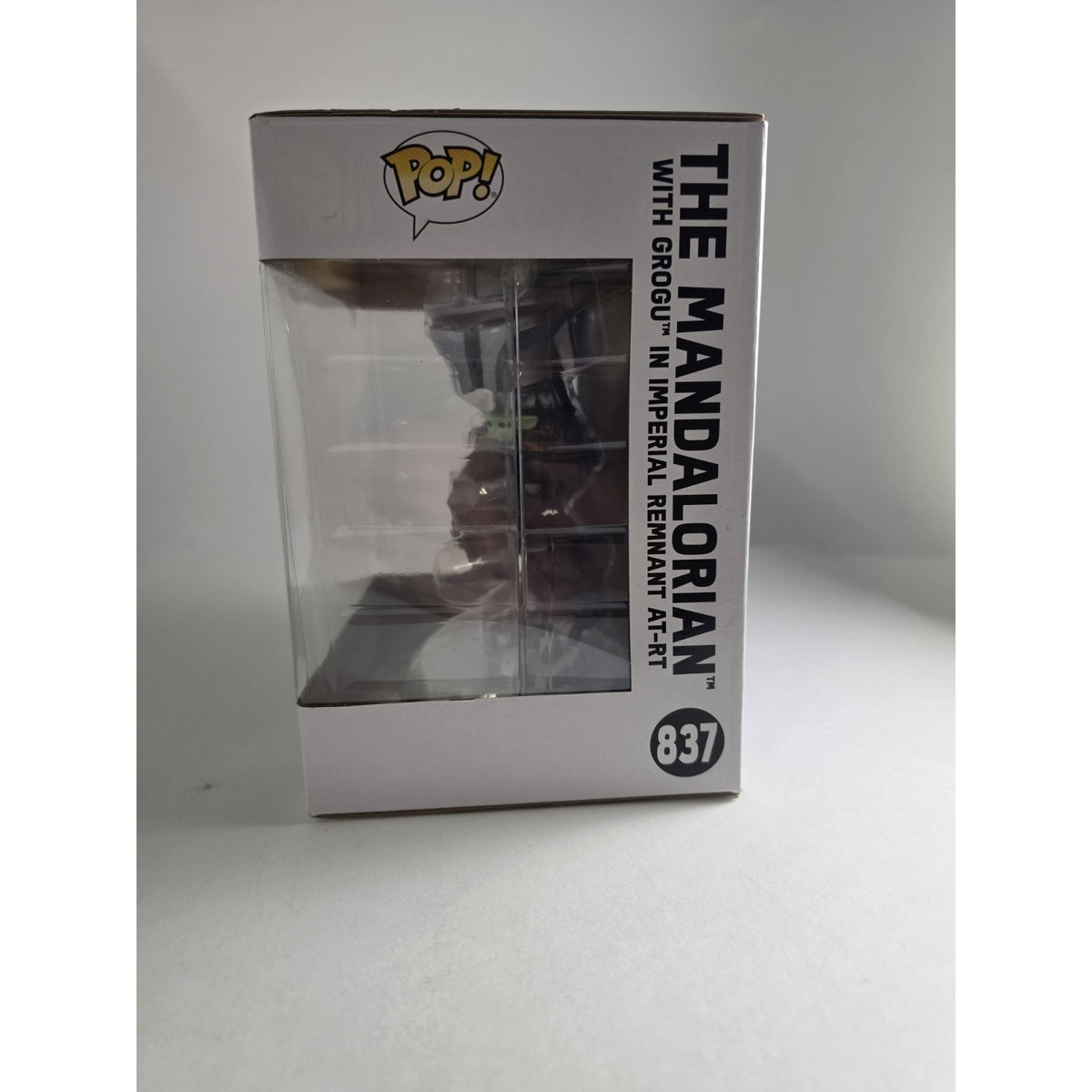 Funko Pop! Rides Deluxe: Star Wars - The Mandalorian with Grogu #837