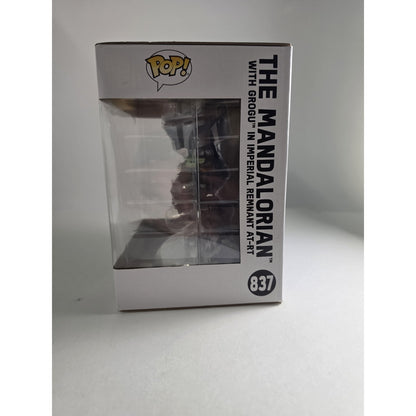 Funko Pop! Rides Deluxe: Star Wars - The Mandalorian with Grogu #837