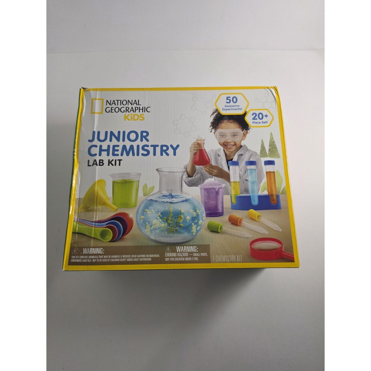National Geographic Junior Chemistry Set- Learning Lab Kit, NEW!