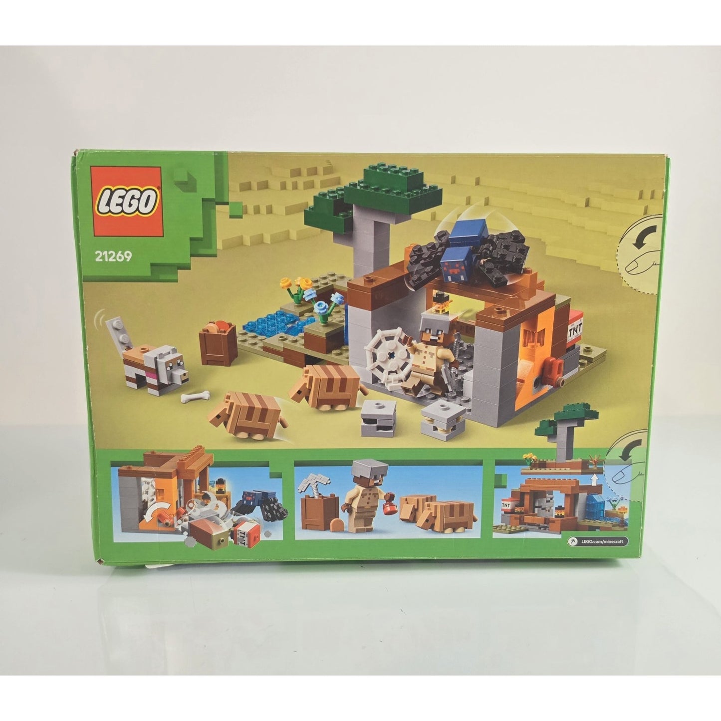 NEW LEGO Minecraft The Armadillo Mine Expedition 21269 Building Toy Set 247 Pieces
