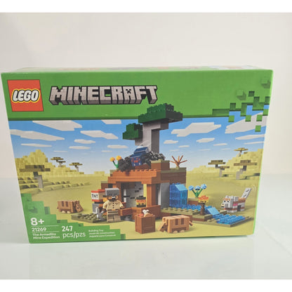 NEW LEGO Minecraft The Armadillo Mine Expedition 21269 Building Toy Set 247 Pieces