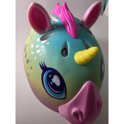 New Raskullz Super Rainbowcorn Kids Bike Helmet Unicorn Design Ages 5-8